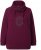 Ulla Popken Rhinestone Snowflake Turtleneck Sweatshirt Dark Ruby - Sweatshirts & hoodies - 