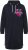 Ulla Popken Extra Long Abstract Graphic Hoodie Navy - Sweatshirts & hoodies - 