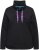 Ulla Popken Stand-Up Collar Long Sleeve Sweatshirt Black - Sweatshirts & hoodies - 