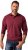 JP1880 Polo Shirt Pique Long Sleeve Red - Pólos - Pólos Tamanhos Grandes Homem