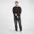 North Latitude Denim Logo Sweatshirt Black TALL - TALL camisolas - 