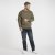 North Latitude Denim Logo Sweatshirt Dusty Olive Green TALL - TALL camisolas - Sweatshirts TALL para Homem Alto