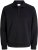 Jack & Jones Bradley Sweatshirt Polo Black - Sweatshirts & hoodies - Sweatshirt & Camisolas com Capuz tamanhos grandes