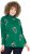 Ulla Popken Candy Cane Graphic Sweatshirt Meadow Green - Sweatshirts & hoodies - 