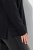 Ulla Popken Chain Fringe Smooth Fleece Sweatshirt Black - Sweatshirts & hoodies - Sweatshirts, Hoodies e Malhas Aconchegantes