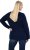 Ulla Popken Christmas Motif Classic Fit Sweater Navy - Sweatshirts & hoodies - 