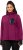 Ulla Popken HYPRAR Zip Front Hooded Stretch Sweatshirt Blackberry - Sweatshirts & hoodies - 