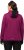 Ulla Popken HYPRAR Zip Front Hooded Stretch Sweatshirt Blackberry - Sweatshirts & hoodies - 