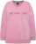 Ulla Popken Graphic BE UNIQUE Inverted Seam Sweatshirt Raspberry - Sweatshirts & hoodies - 