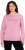 Ulla Popken Graphic BE UNIQUE Inverted Seam Sweatshirt Raspberry - Sweatshirts & hoodies - 