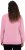 Ulla Popken Graphic BE UNIQUE Inverted Seam Sweatshirt Raspberry - Sweatshirts & hoodies - 