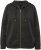 Ulla Popken Textured Metallic Knit Sweatshirt With Hood Graphite Grey - Sweatshirts & hoodies - 