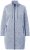 Ulla Popken Longline Knit Fleece Jacket Sky Blue - Sweatshirts & hoodies - 
