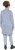 Ulla Popken Longline Knit Fleece Jacket Sky Blue - Sweatshirts & hoodies - 