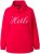 Ulla Popken HELLO Classic Fit Stand-Up Collar Sweatshirt Lychee - Sweatshirts & hoodies - 