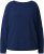 Ulla Popken Inverted Seam Long Sleeve Sweatshirt Navy - Sweatshirts & hoodies - 
