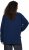 Ulla Popken Inverted Seam Long Sleeve Sweatshirt Navy - Sweatshirts & hoodies - 