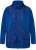 Ulla Popken Patch Print Fleece Jacket Denim Blue - Sweatshirts & hoodies - 