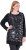 Ulla Popken Sequined Soft Fine Knit Sweater Black - Sweatshirts & hoodies - 