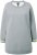 Ulla Popken Nostalgic Escape Oversized Sweatshirt Mouse Grey - Sweatshirts & hoodies - 