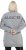 Ulla Popken Nostalgic Escape Oversized Sweatshirt Mouse Grey - Sweatshirts & hoodies - 