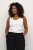 Kaffe Curve Carina Top de alças Chalk - T-shirts - 