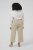 Kaffe Curve Pheolo Cropped Pants Feather Grey - Calças de tecido - 