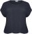 Kaffe Curve Ami Stanley Manga curta Azul-marinho meia-noite - T-shirts - 