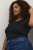 Kaffe Curve Carina T-shirt Preto profundo - T-shirts - 