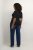 Kaffe Curve Carina T-shirt Preto profundo - T-shirts - 