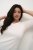 Kaffe Curve Carina T-shirt Chalk - T-shirts - 
