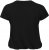 Kaffe Curve Jena V-Neck T-shirt Preto profundo - T-shirts - 