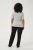 Kaffe Curve Lizzy Camisola às riscas Bege/Azul suave - T-shirts estampadas para mulher - 