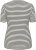 Kaffe Curve Lia Flower T-Shirt Chalk/Deep Black - T-shirts - 