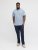 Jack & Jones Brandon T-Shirt Celestial Blue - T-shirts - T-shirts Homem Tamanhos Grandes