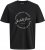 Jack & Jones Grayson T-shirt Preto - T-shirts - T-shirts Homem Tamanhos Grandes