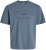 Jack & Jones Edenver T-Shirt Blue - T-shirts - T-shirts Homem Tamanhos Grandes