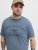 Jack & Jones Edenver T-Shirt Blue - T-shirts - T-shirts Homem Tamanhos Grandes