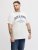 Jack & Jones Edenver T-Shirt White - T-shirts - T-shirts Homem Tamanhos Grandes