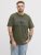 Jack & Jones Edenver T-Shirt Khaki - T-shirts - T-shirts Homem Tamanhos Grandes