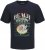 Jack & Jones King Crew Neck T-Shirt Navy - T-shirts lisas - T-shirts lisas tamanhos grandes