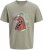 Jack & Jones King Crew Neck T-Shirt Grey - T-shirts lisas - T-shirts lisas tamanhos grandes