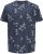 Jack & Jones Montauk T-Shirt Blue - T-shirts - T-shirts Homem Tamanhos Grandes