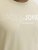 Jack & Jones Blaneo Short Sleeve T-shirt Beige - T-shirts - T-shirts Homem Tamanhos Grandes
