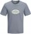 Jack & Jones Catskills Worldwide T-shirt Azul - T-shirts - T-shirts Homem Tamanhos Grandes