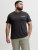 Jack & Jones Oscar T-Shirt Black - T-shirts lisas - T-shirts lisas tamanhos grandes