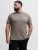 Jack & Jones Oscar T-Shirt Grey - T-shirts lisas - T-shirts lisas tamanhos grandes