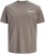 Jack & Jones Oscar T-Shirt Grey - T-shirts lisas - T-shirts lisas tamanhos grandes