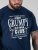 D555 Cooper Grumpy Old Man Printed T-Shirt Navy - T-shirts - T-shirts Homem Tamanhos Grandes