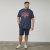 North Latitude 61121 T-Shirt Com Estampa Azul Marinho - T-shirts - T-shirts Homem Tamanhos Grandes